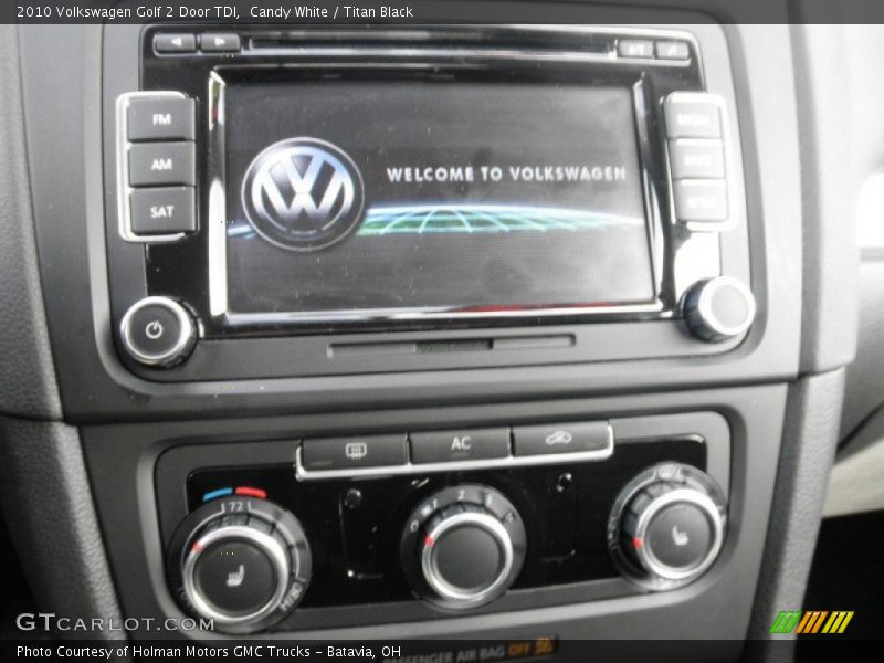 Candy White / Titan Black 2010 Volkswagen Golf 2 Door TDI