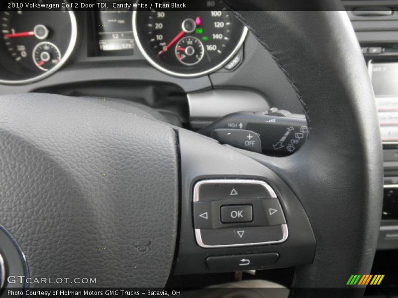 Candy White / Titan Black 2010 Volkswagen Golf 2 Door TDI