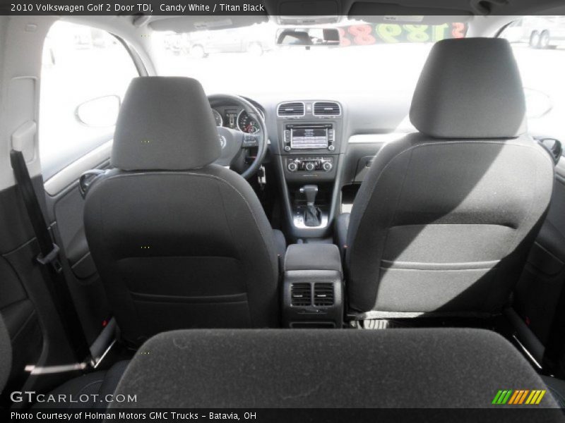 Candy White / Titan Black 2010 Volkswagen Golf 2 Door TDI