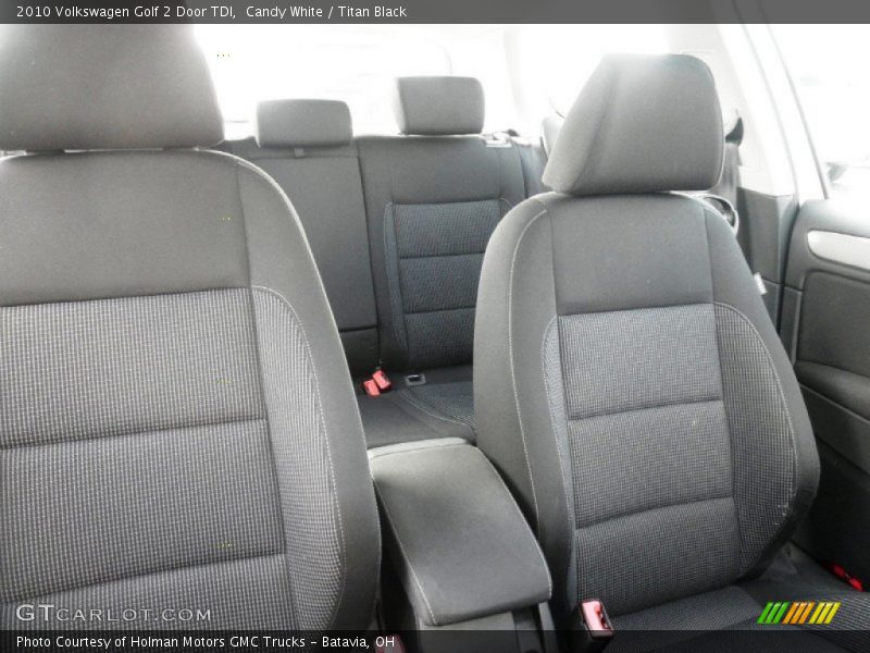 Candy White / Titan Black 2010 Volkswagen Golf 2 Door TDI