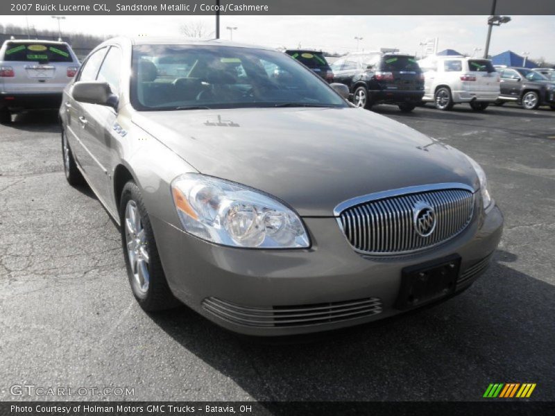 Sandstone Metallic / Cocoa/Cashmere 2007 Buick Lucerne CXL