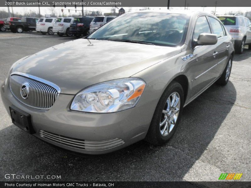 Sandstone Metallic / Cocoa/Cashmere 2007 Buick Lucerne CXL