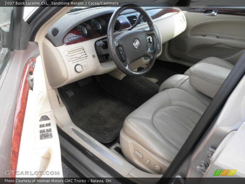 Sandstone Metallic / Cocoa/Cashmere 2007 Buick Lucerne CXL