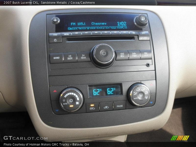 Sandstone Metallic / Cocoa/Cashmere 2007 Buick Lucerne CXL