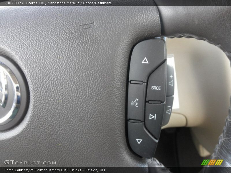 Sandstone Metallic / Cocoa/Cashmere 2007 Buick Lucerne CXL