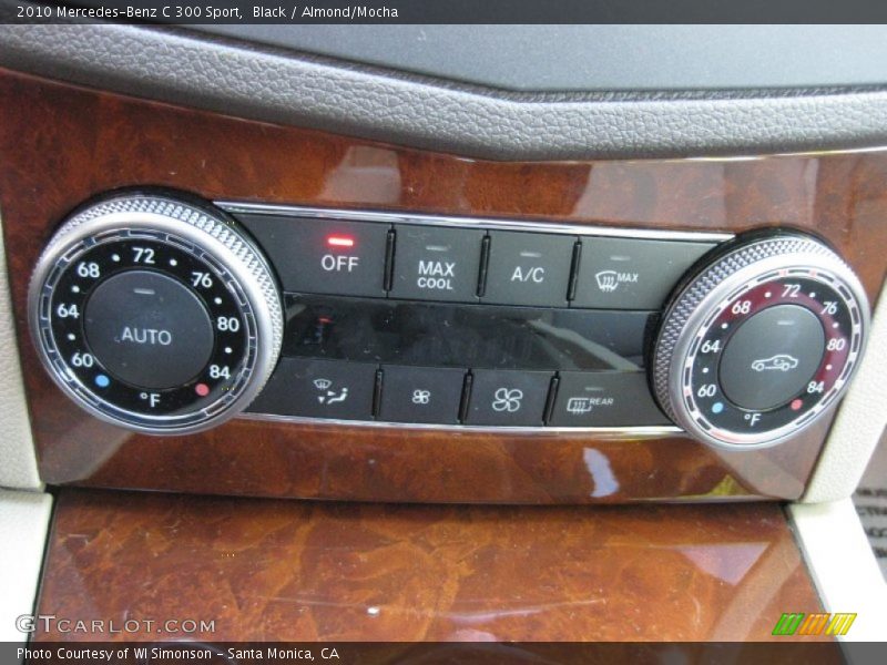 Black / Almond/Mocha 2010 Mercedes-Benz C 300 Sport