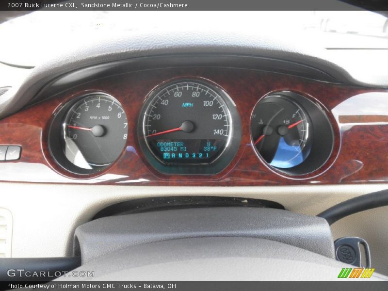 Sandstone Metallic / Cocoa/Cashmere 2007 Buick Lucerne CXL