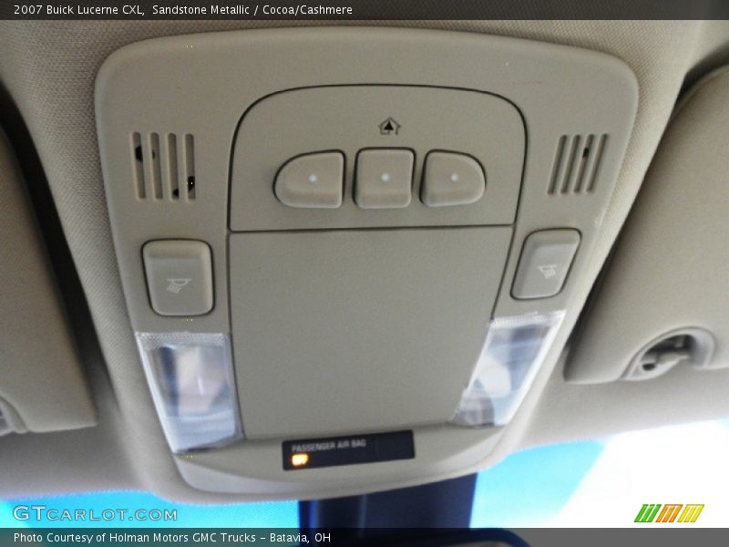 Sandstone Metallic / Cocoa/Cashmere 2007 Buick Lucerne CXL