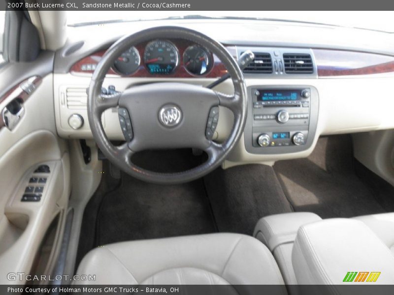 Sandstone Metallic / Cocoa/Cashmere 2007 Buick Lucerne CXL