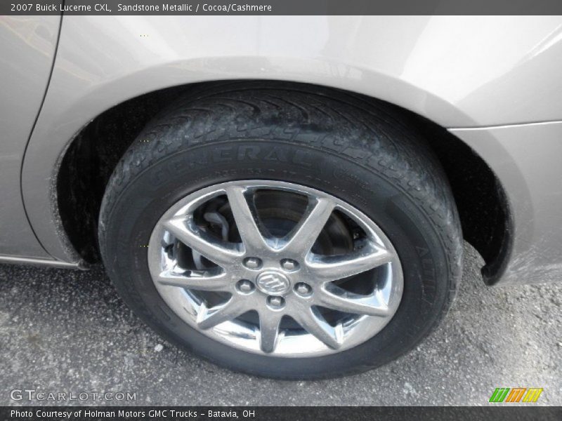Sandstone Metallic / Cocoa/Cashmere 2007 Buick Lucerne CXL