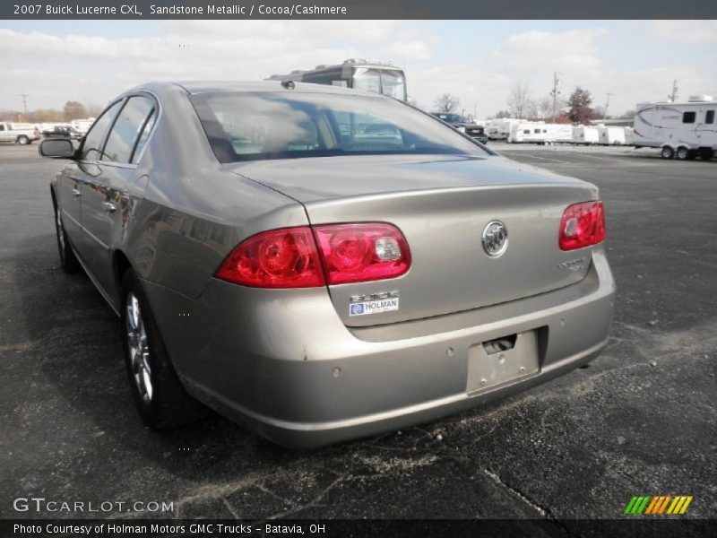 Sandstone Metallic / Cocoa/Cashmere 2007 Buick Lucerne CXL