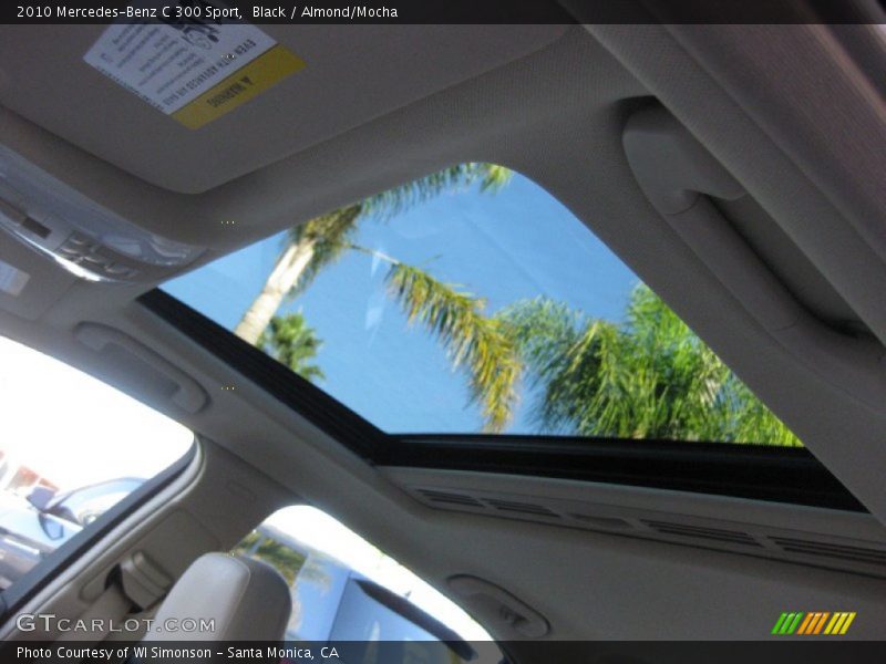 Black / Almond/Mocha 2010 Mercedes-Benz C 300 Sport