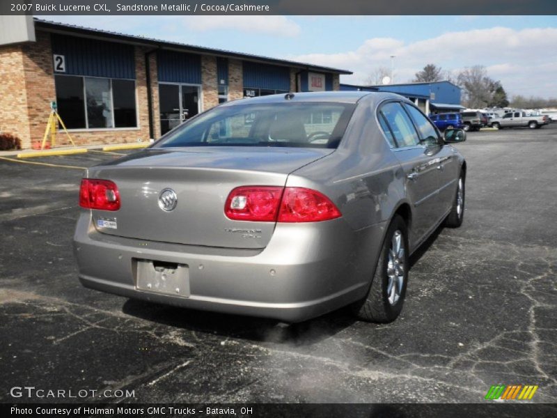Sandstone Metallic / Cocoa/Cashmere 2007 Buick Lucerne CXL