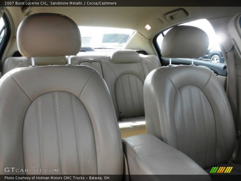 Sandstone Metallic / Cocoa/Cashmere 2007 Buick Lucerne CXL