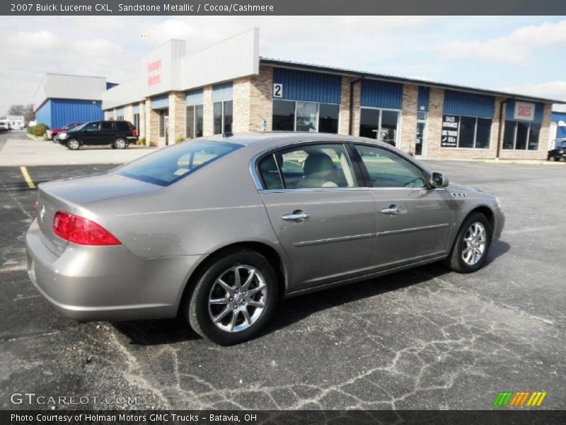 Sandstone Metallic / Cocoa/Cashmere 2007 Buick Lucerne CXL