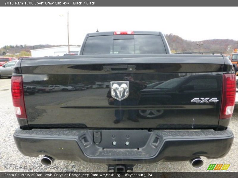 Exhaust of 2013 1500 Sport Crew Cab 4x4