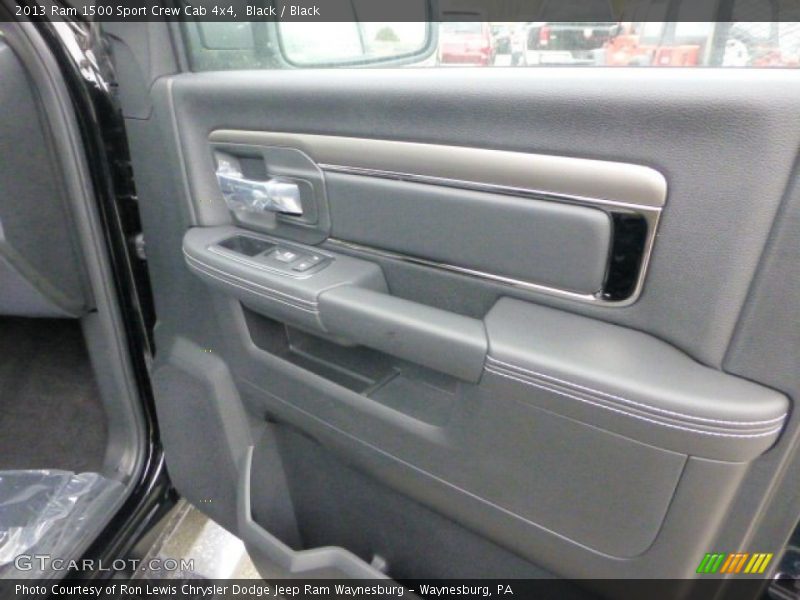 Black / Black 2013 Ram 1500 Sport Crew Cab 4x4