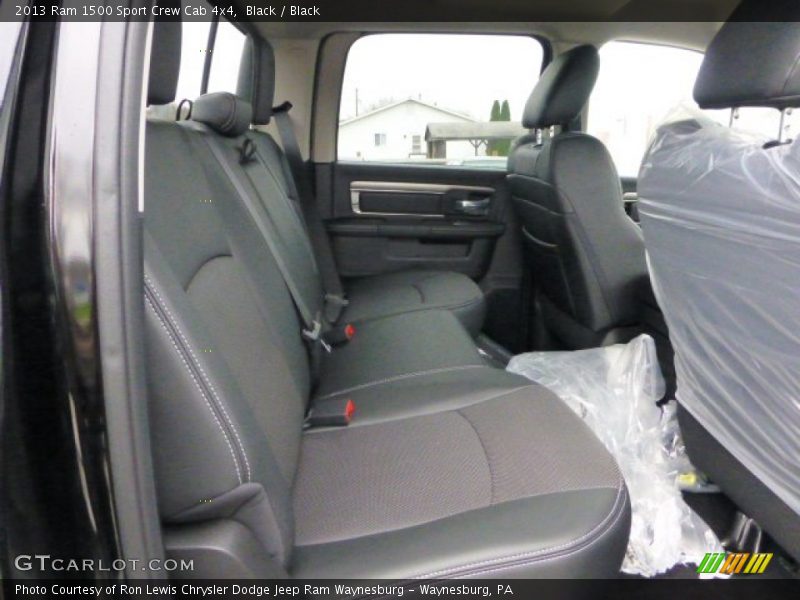 Black / Black 2013 Ram 1500 Sport Crew Cab 4x4