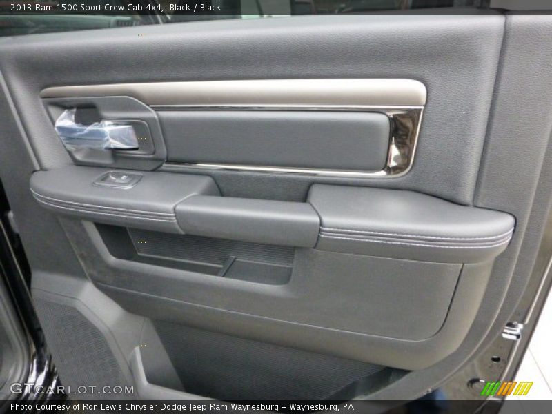 Black / Black 2013 Ram 1500 Sport Crew Cab 4x4
