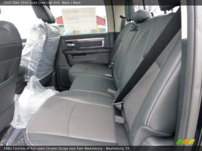 Black / Black 2013 Ram 1500 Sport Crew Cab 4x4
