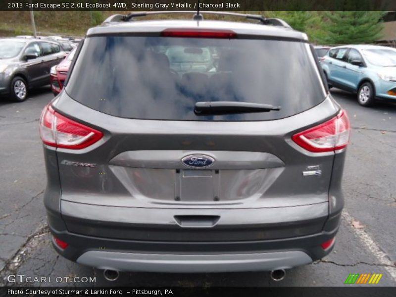 Sterling Gray Metallic / Charcoal Black 2013 Ford Escape SE 2.0L EcoBoost 4WD