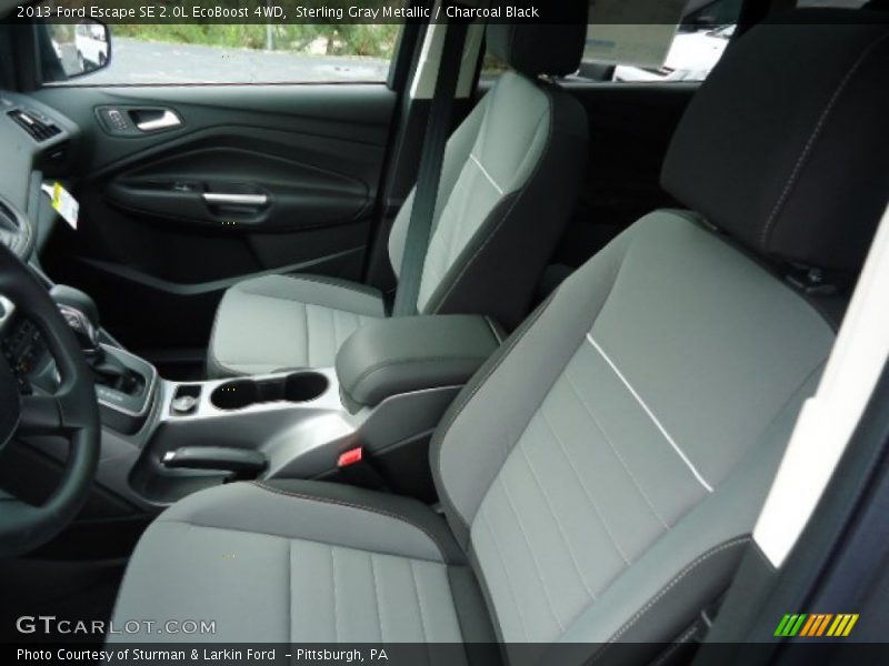 Sterling Gray Metallic / Charcoal Black 2013 Ford Escape SE 2.0L EcoBoost 4WD