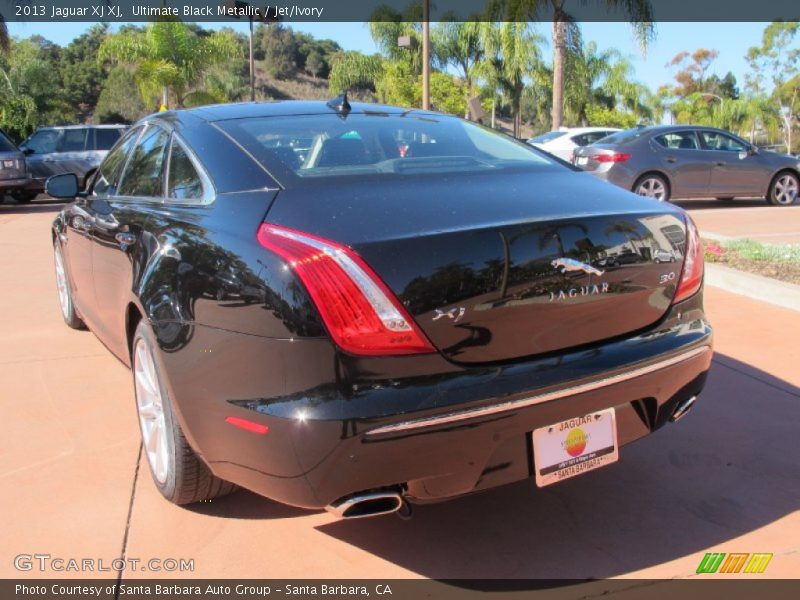 Ultimate Black Metallic / Jet/Ivory 2013 Jaguar XJ XJ