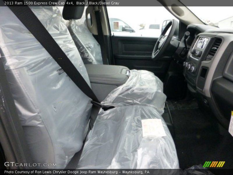 Black / Black/Diesel Gray 2013 Ram 1500 Express Crew Cab 4x4