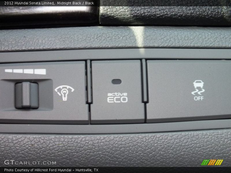 Midnight Black / Black 2012 Hyundai Sonata Limited