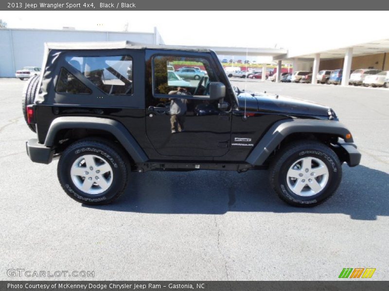 Black / Black 2013 Jeep Wrangler Sport 4x4