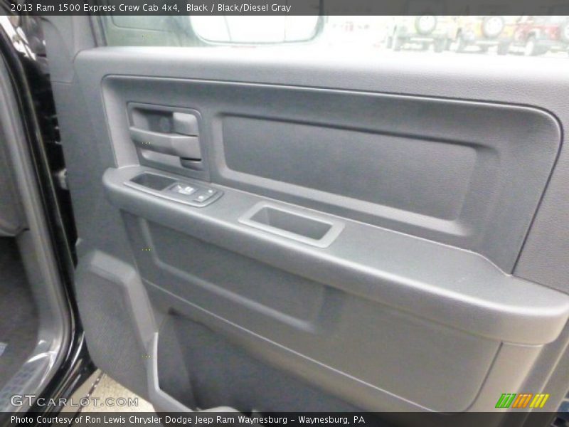 Black / Black/Diesel Gray 2013 Ram 1500 Express Crew Cab 4x4