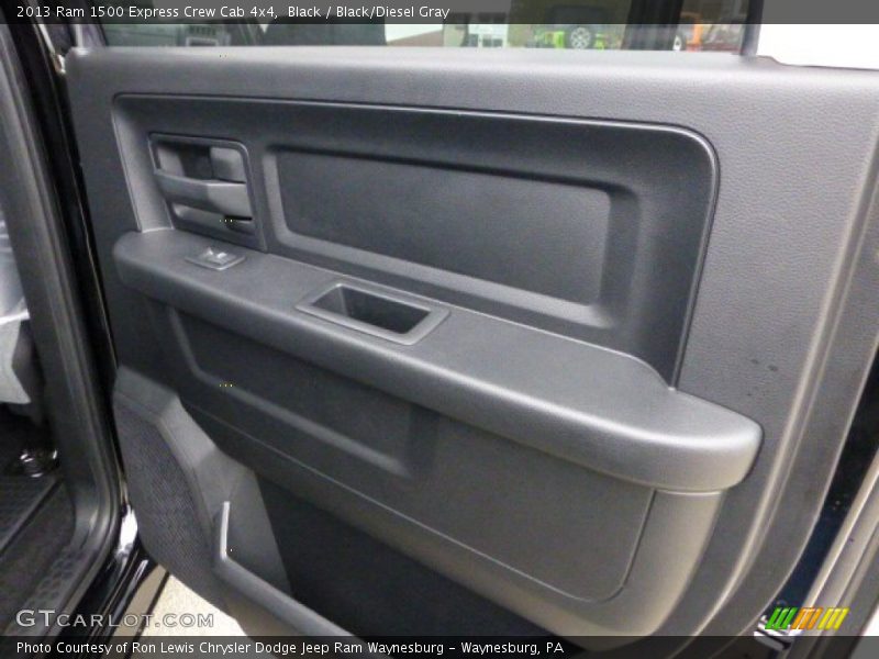 Black / Black/Diesel Gray 2013 Ram 1500 Express Crew Cab 4x4