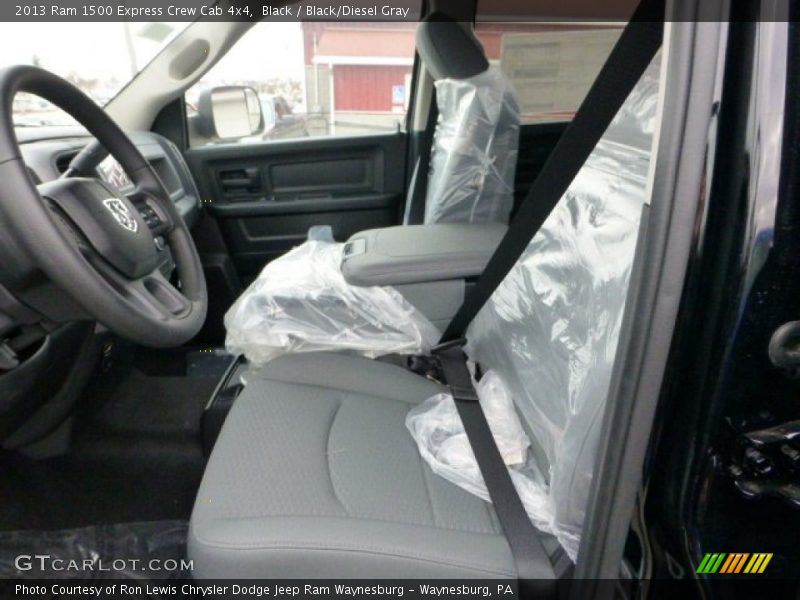 Black / Black/Diesel Gray 2013 Ram 1500 Express Crew Cab 4x4
