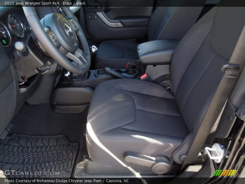 Black / Black 2013 Jeep Wrangler Sport 4x4