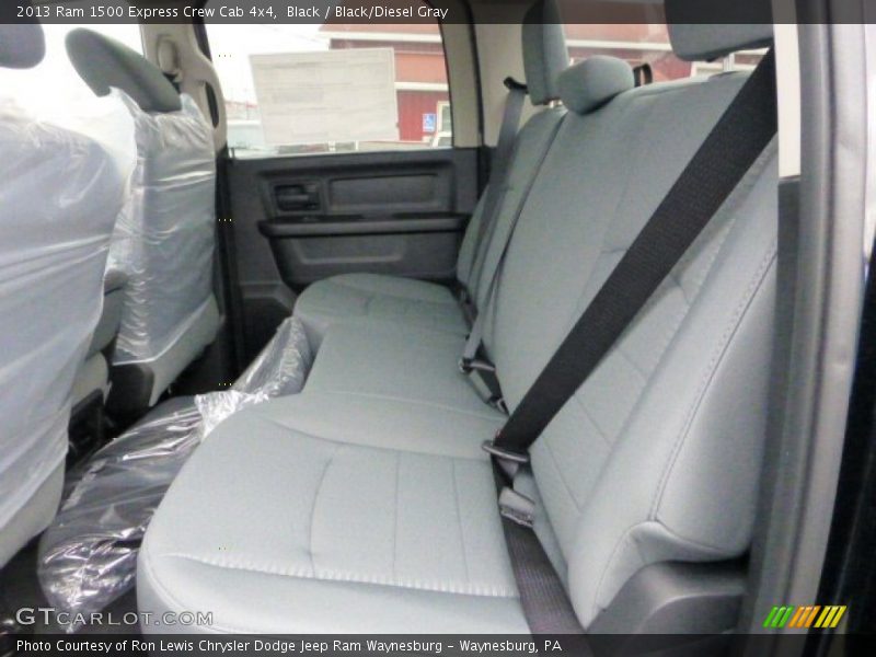 Black / Black/Diesel Gray 2013 Ram 1500 Express Crew Cab 4x4