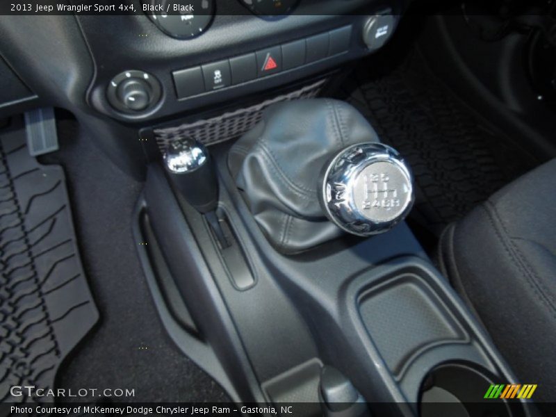 Black / Black 2013 Jeep Wrangler Sport 4x4