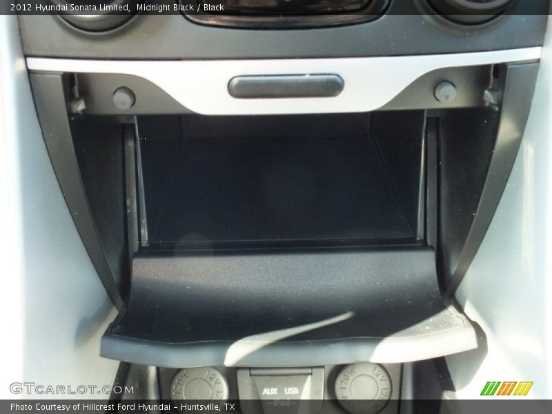 Midnight Black / Black 2012 Hyundai Sonata Limited