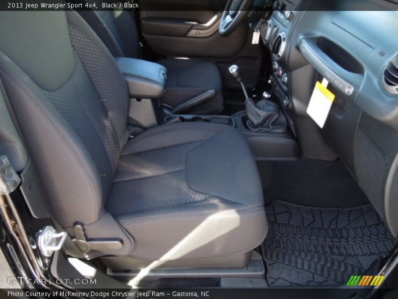 Black / Black 2013 Jeep Wrangler Sport 4x4