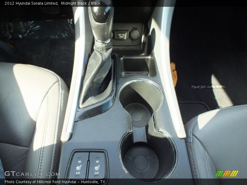Midnight Black / Black 2012 Hyundai Sonata Limited