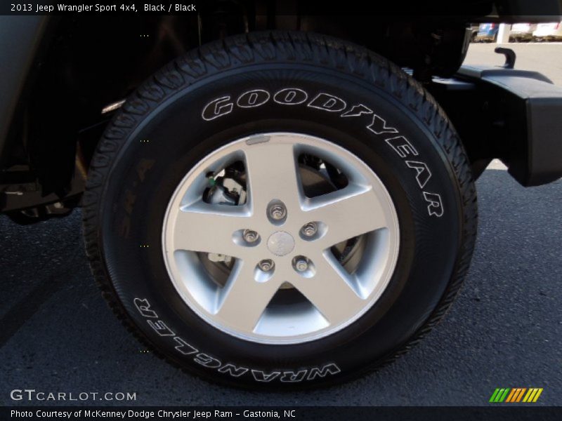 Black / Black 2013 Jeep Wrangler Sport 4x4