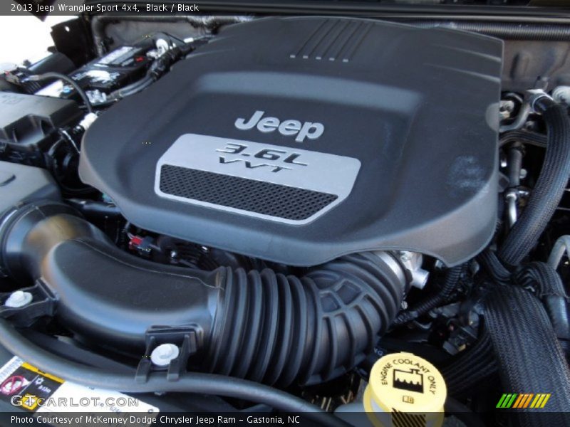 Black / Black 2013 Jeep Wrangler Sport 4x4