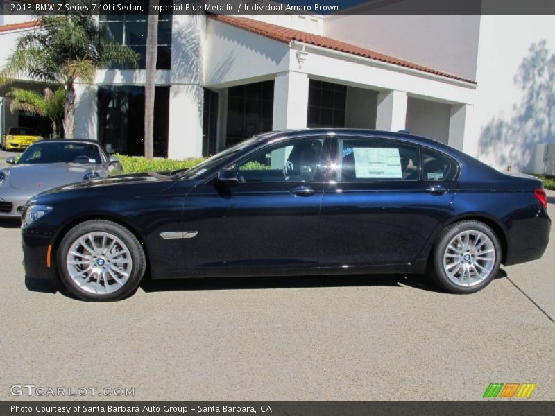  2013 7 Series 740Li Sedan Imperial Blue Metallic