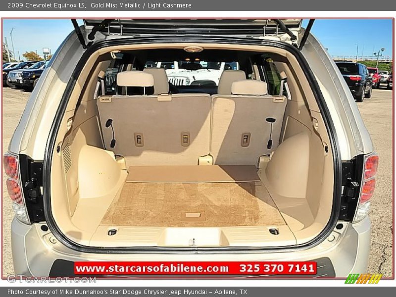 Gold Mist Metallic / Light Cashmere 2009 Chevrolet Equinox LS
