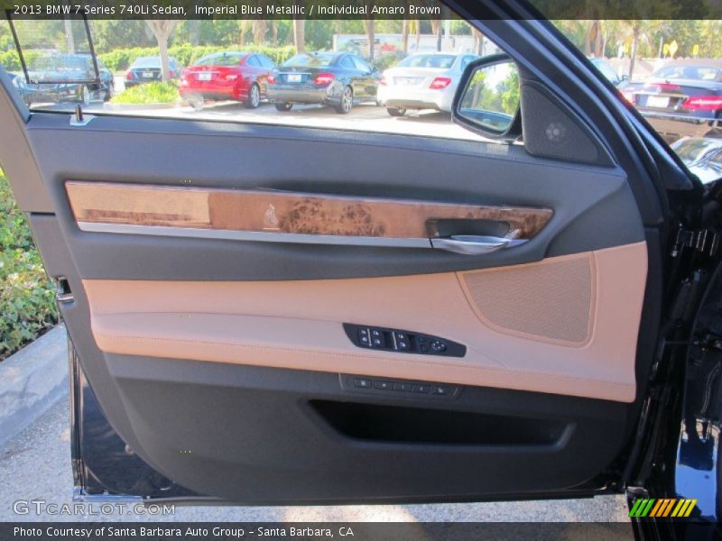 Door Panel of 2013 7 Series 740Li Sedan
