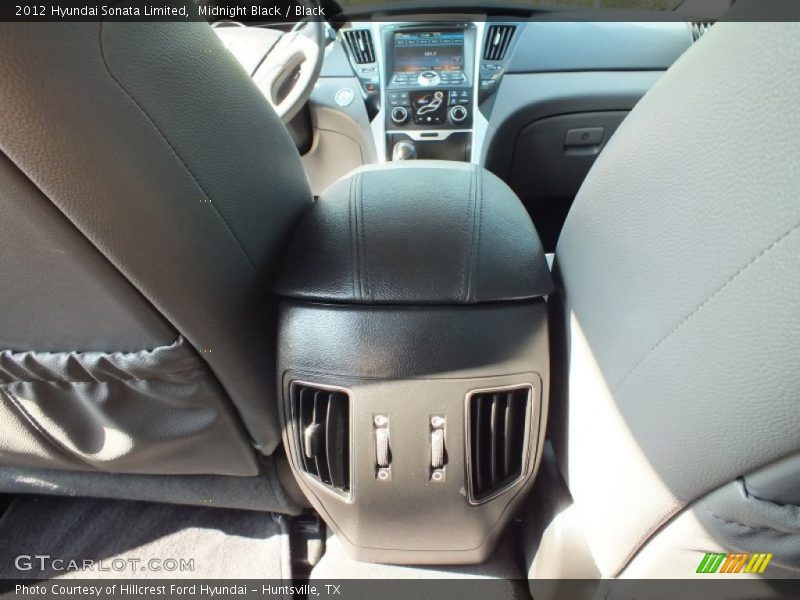 Midnight Black / Black 2012 Hyundai Sonata Limited