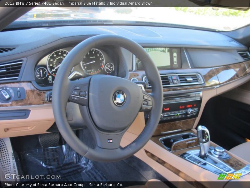 Dashboard of 2013 7 Series 740Li Sedan