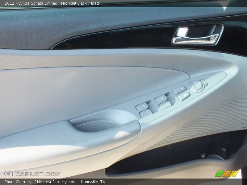Midnight Black / Black 2012 Hyundai Sonata Limited