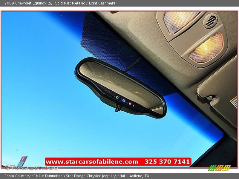 Gold Mist Metallic / Light Cashmere 2009 Chevrolet Equinox LS