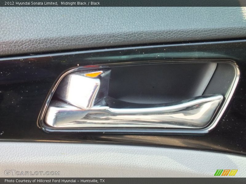 Midnight Black / Black 2012 Hyundai Sonata Limited
