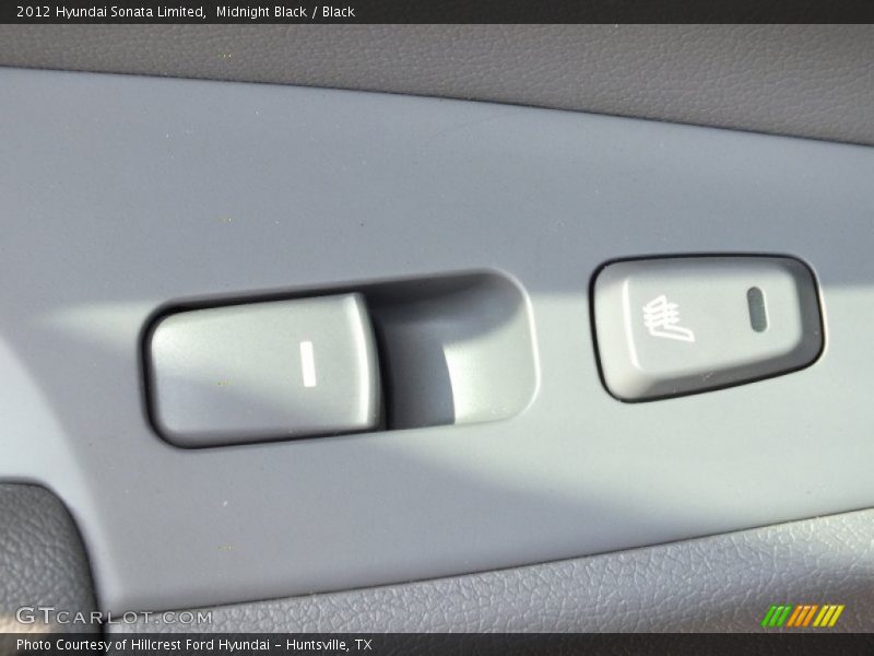 Midnight Black / Black 2012 Hyundai Sonata Limited